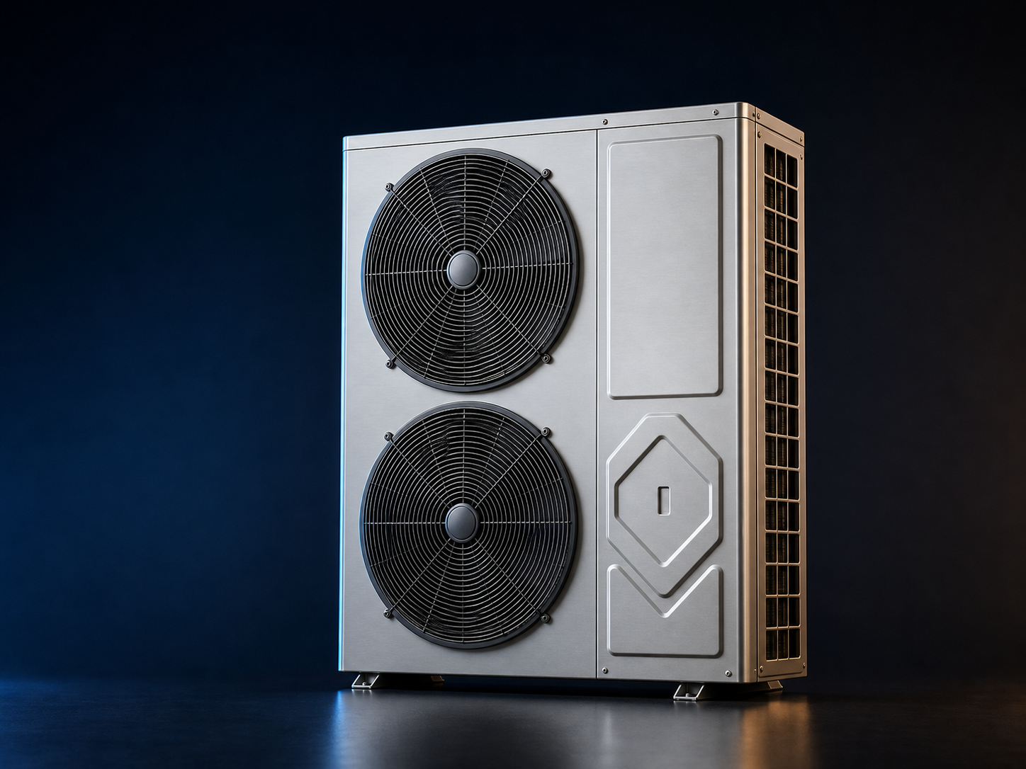 Dual-fan GOLD R410A SK30 30 kW air-to-water heat pump