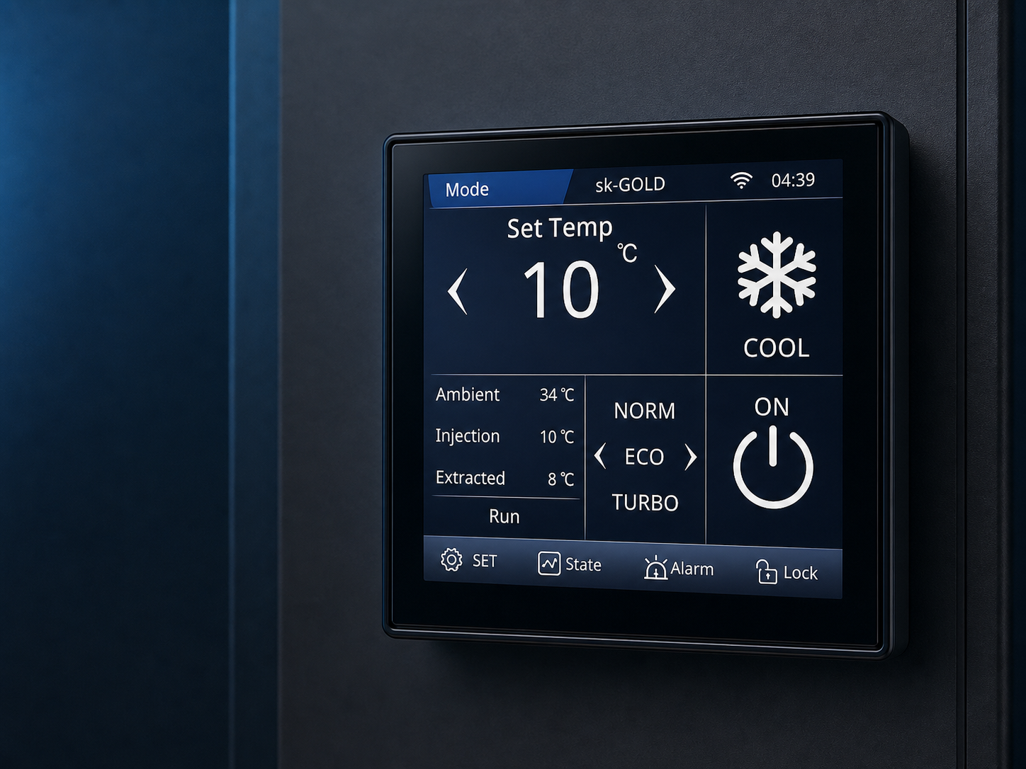 GOLD heat-pump system LCD controller